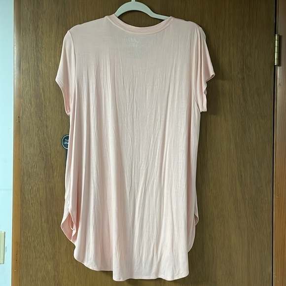 Apt 9 size large pink tunic top with sequins pattern - Picture 7 of 7